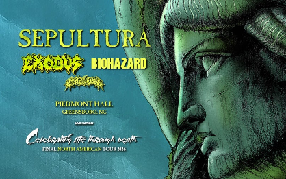 Sepultura: Celebrating Life Through Death Final North American Tour