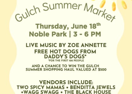 Gulch Summer Market at Noble Park