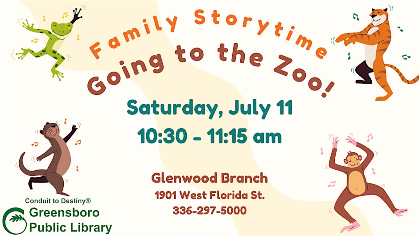Family Storytime: Going to the Zoo!