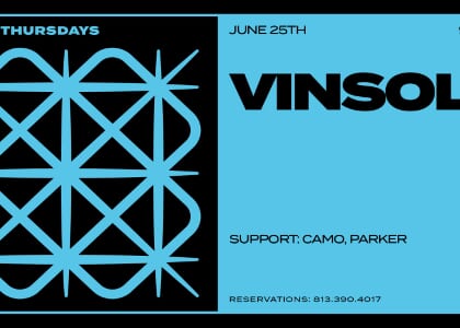 Elevate Thursday with Special Guest DJ Vinsolo at M.Bird