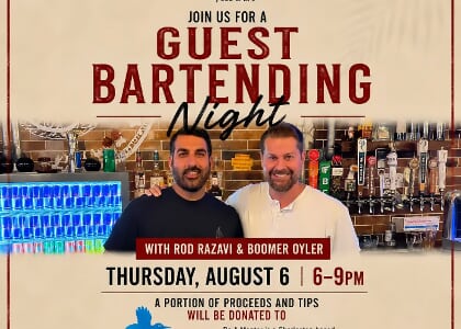 Guest Bartending Night benefiting Be A Mentor