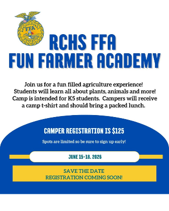 RCHS FFA Fun Farmers Academy