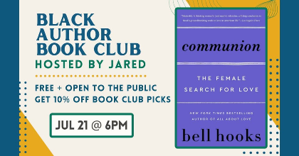 Black Author Book Club Hosted by Jared: "Communion