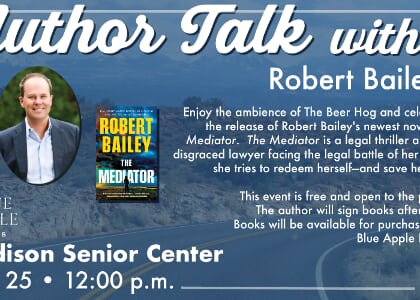 Meet the Author: Robert Bailey at the Madison Senior Center