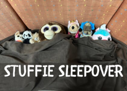 Stuffie Sleepover at Benjamin Branch