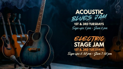 Acoustic and Dark City Blues Jams