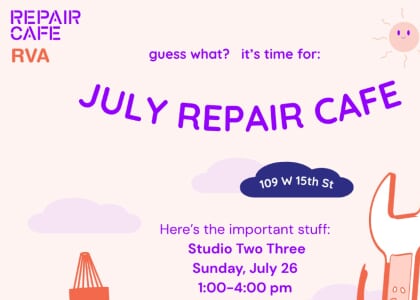 July Repair Cafe