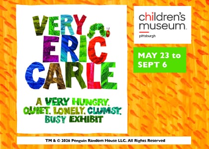 Very Eric Carle: A Very Hungry, Quiet, Lonely, Clumsy, Busy Exhibit!