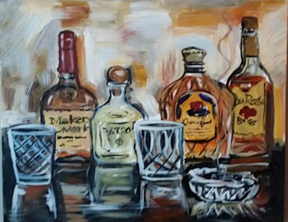 Bar Cart | National Bourbon Day