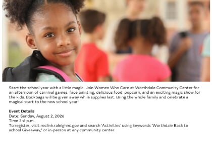 Back to School Bookbag Giveaway