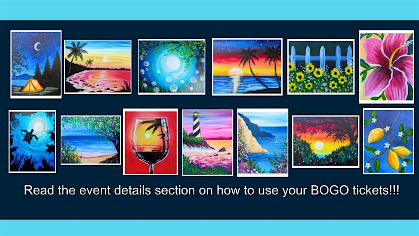 Paint and Sip: Summer Celebrations (All tickets are BOGO!)