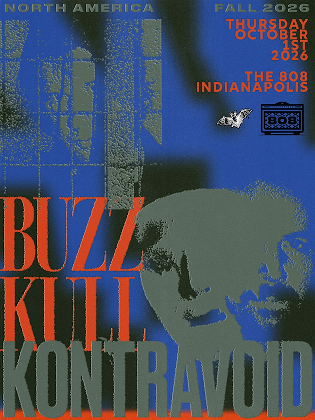 BUZZ KULL + KONTRAVOID live at The 808