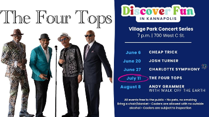 Concert in the Park: The Four Tops