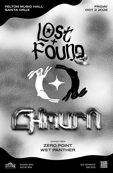 Felton Music Hall presents... Lost + Found 3: Chmura, zero point and WET PANTHER