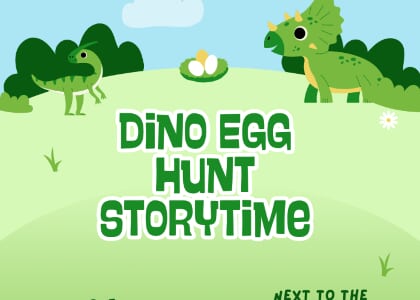Dinosaur Egg Hunt Storytime