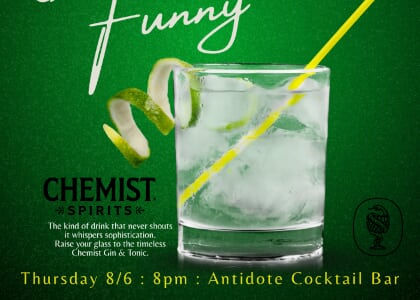 Gin-uinely Funny Rooftop Comedy at Antidote