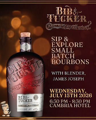Sip & Explore Limited Bib & Tucker Bourbons with Blender, James Joseph