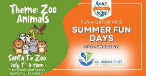 Fun 4 Gator Kids Summer Fun Days: Santa Fe Zoo