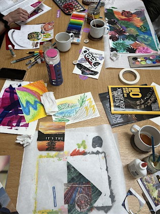 In Process: Let Go & Create  A Process-Based Art Experience
