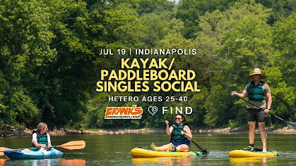 Kayak/Paddleboard Singles Social Ages 25-40
