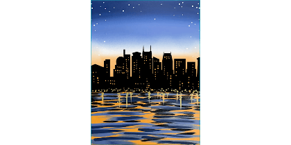 Nashville Skyline - Painting Class by Classpop!™