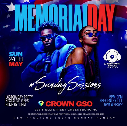 SUNDAY SESSION MEMORIAL DAY EDITION