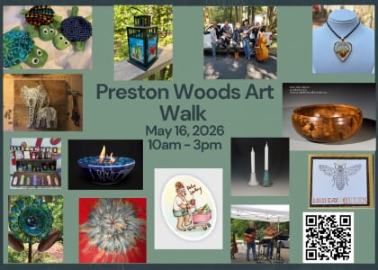 Preston Woods Art Walk Spring 2026