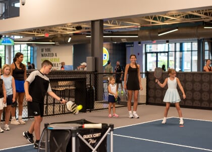 Camp baseline | Indoor Pickleball Kid's Camp