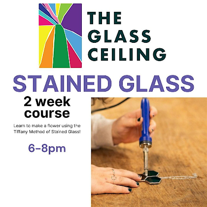 2 Week Class: Stained Glass Flowers