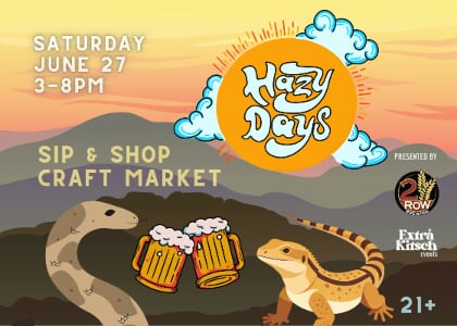 Hazy Days Brewery Sip & Shop Craft Market