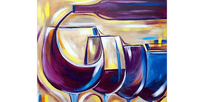 Wine Lover's Fantasy - Paint and Sip in Indianapolis | Classpop!™
