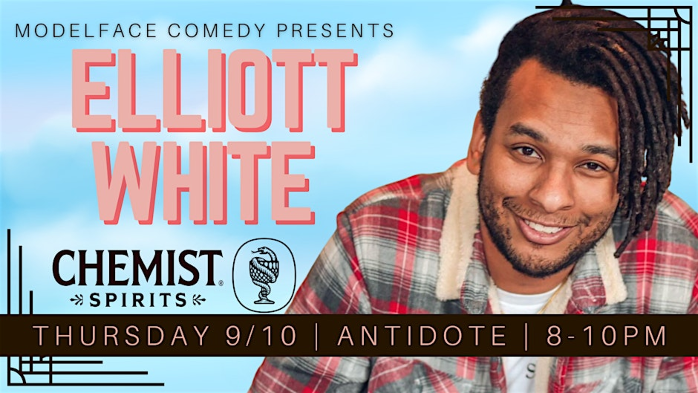 Poster for Rooftop Comedy featuring Elliott White