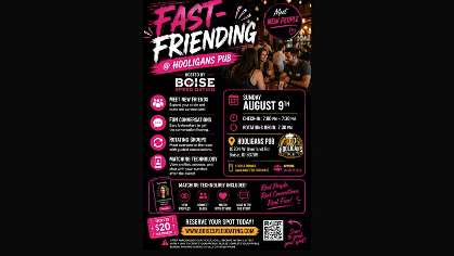 ✨ Fast-Friending @ Hooligans Pub Hosted by Boise Speed Dating