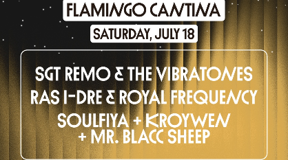 Hot Summer Nights 2026 with Sgt. Remo, Ras I-Dre, Soulfiyah + Kroywen, & Mr. Blacc Sheep