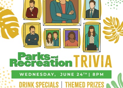 Parks & Rec Trivia at The Duck Dive