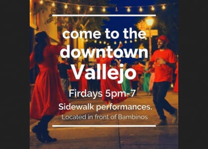 OZCAT live broadcast, live music, Downtown Vallejo Sidewalk Performances
