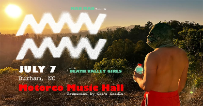 Cat's Cradle presents MAN MAN at Motorco Music Hall - with Death Valley Girls