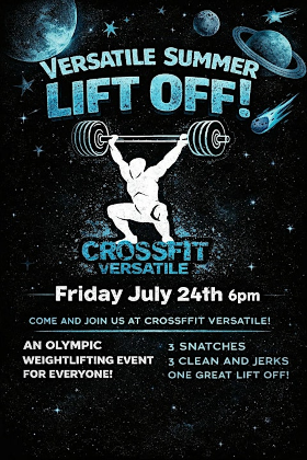 CrossFit Versatile Summer Lift Off!