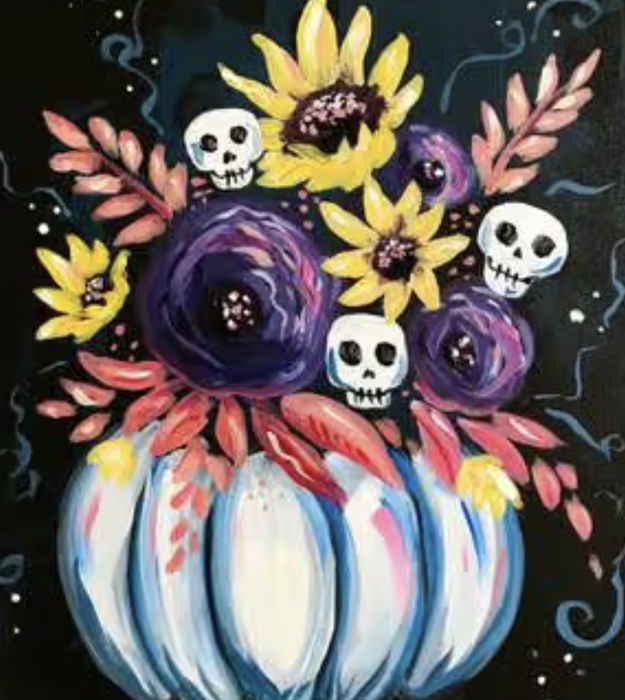 Paint Nite with Grace - Halloween BOO-quet