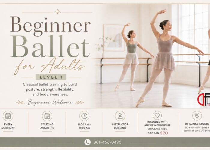 Beginner Ballet for Adults - Beginners Welcome!