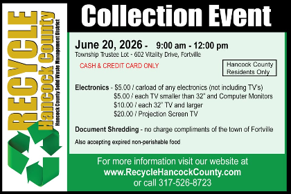 Fortville Electronics Recycling & Collection Event