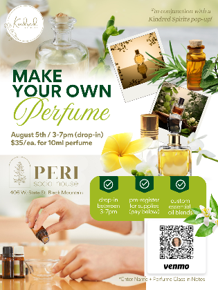 Make Your Own Perfume Event (Drop-in)
