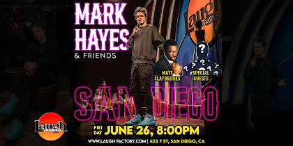 Mark Hayes & Friends 8:00 PM