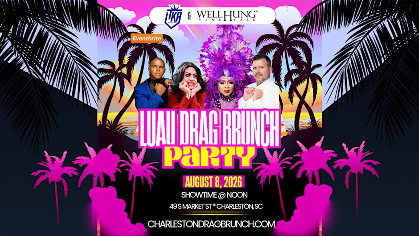 Charleston Drag Brunch Luau Drag Brunch Party