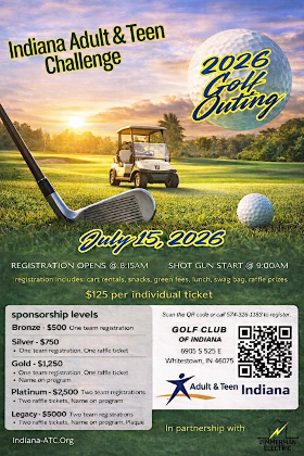 Indiana Adult & Teen Challenge 2026 Golf Outing