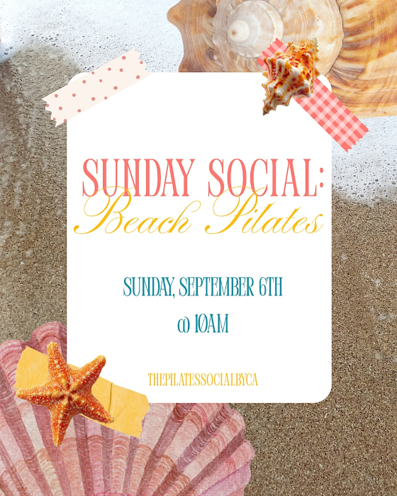 Sunday Social: Beach Pilates
