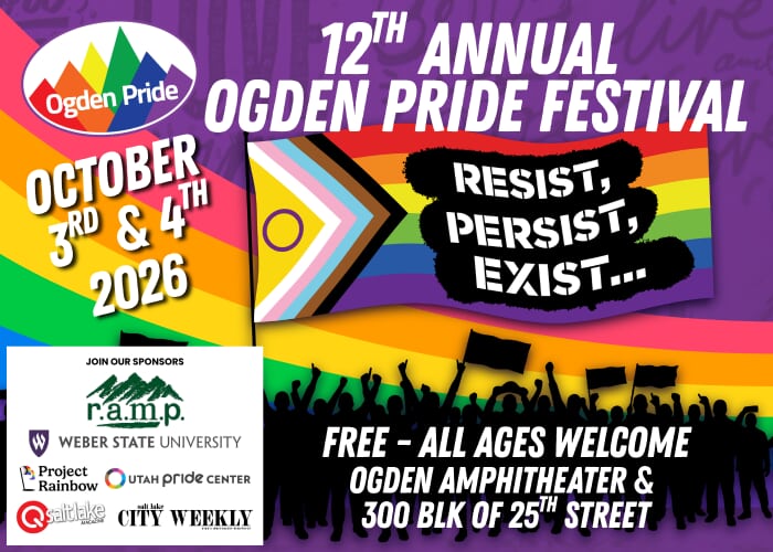 12th Annual Ogden Pride Festival: RESIST. PERSIST. EXIST.