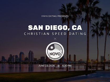 ✝️San Diego Christian Speed Dating | IYKYK Dating | 20s-30s
