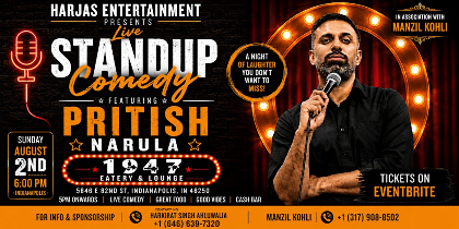 Pritish Narula Live Comedy Show