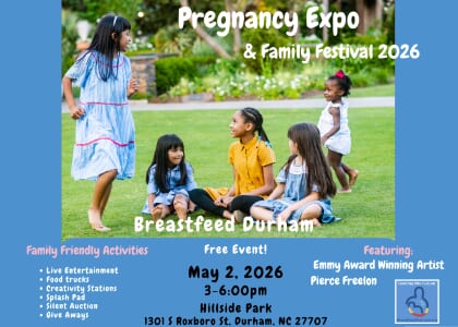 Breast Feed Durham Pregnancy Expo and Family Festival